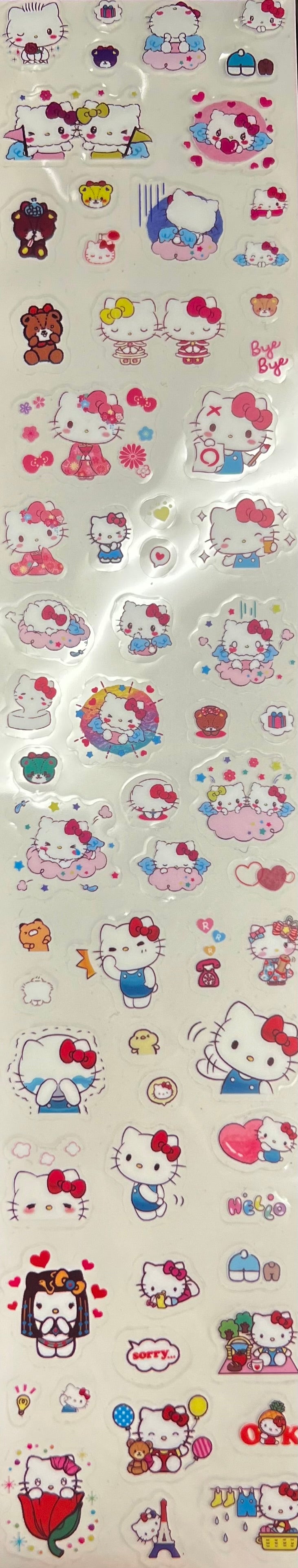 Sanrio, Pokémon ect stickers and Diary sets