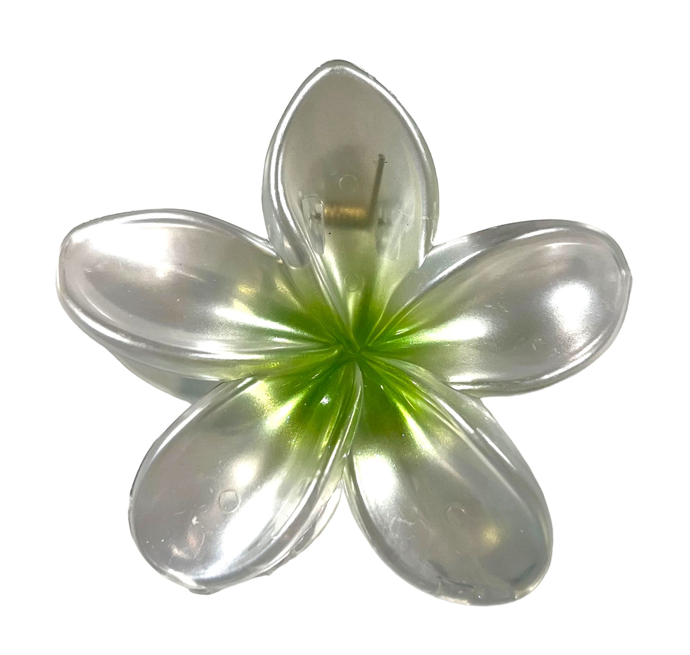 Hair Claws Franjapani Translucent Flower