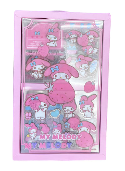 Sanrio, Pokémon ect stickers and Diary sets