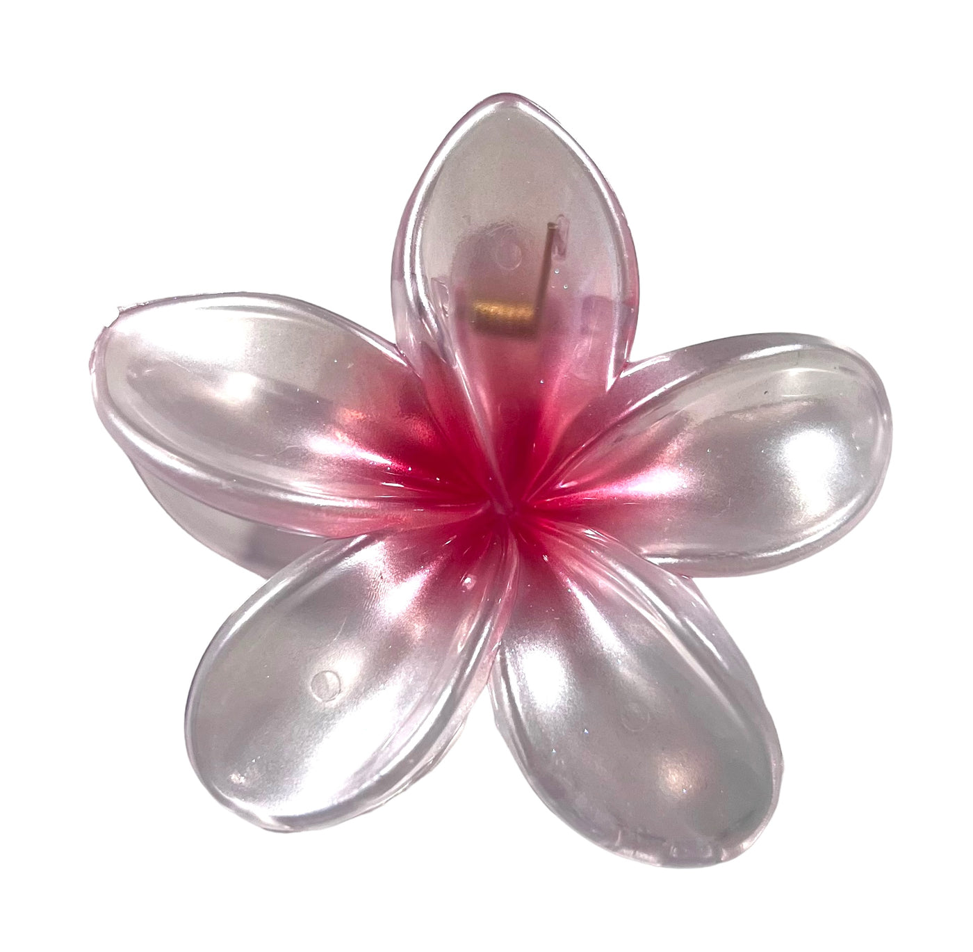 Hair Claws Franjapani Translucent Flower