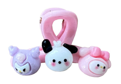 Hair Claws Sanrio Small 3 characters