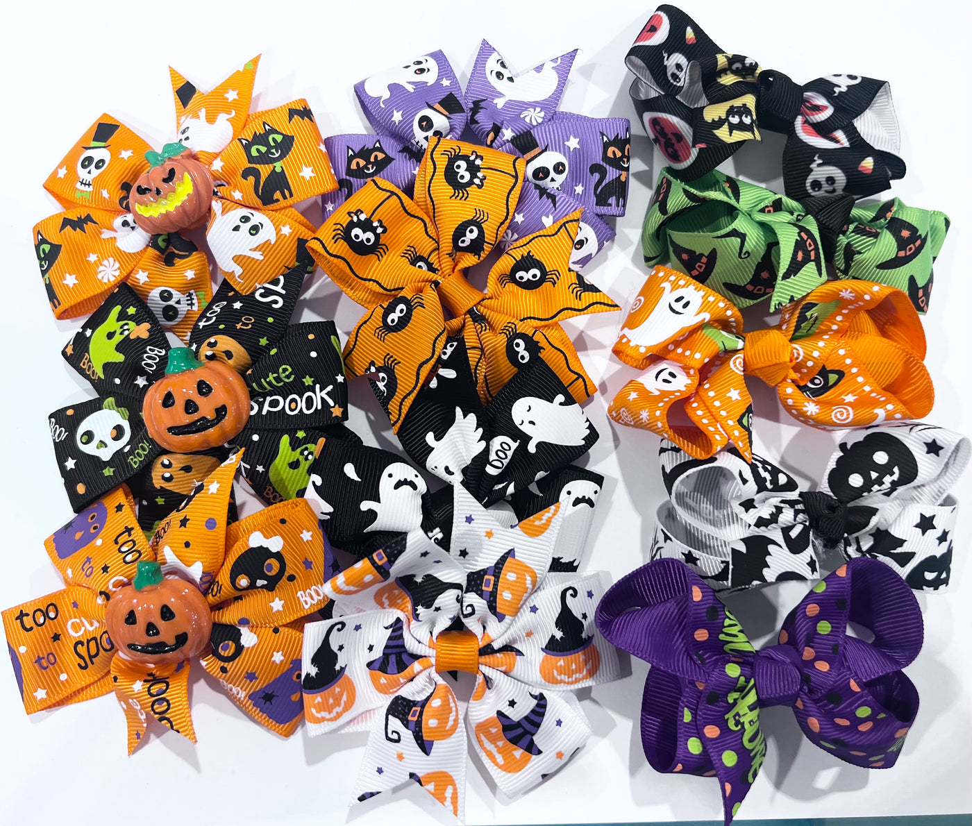 Halloween 3inch Bows