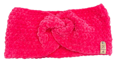 Crocheted Knotted Headbands Parfait Chunky Yarn Adult/teen