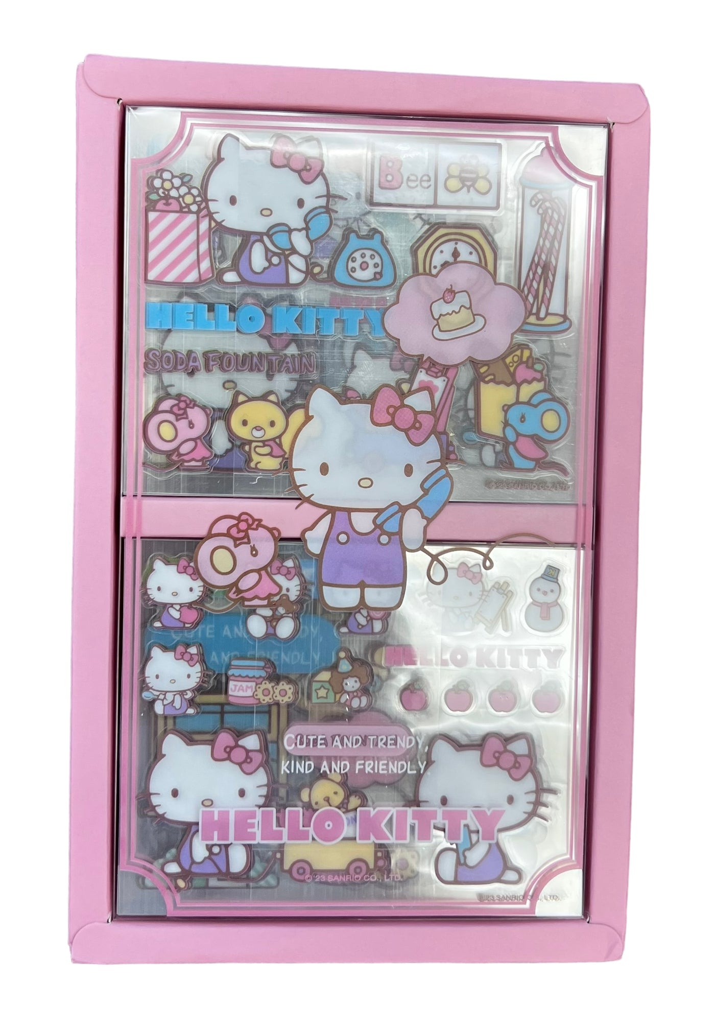 Sanrio, Pokémon ect stickers and Diary sets