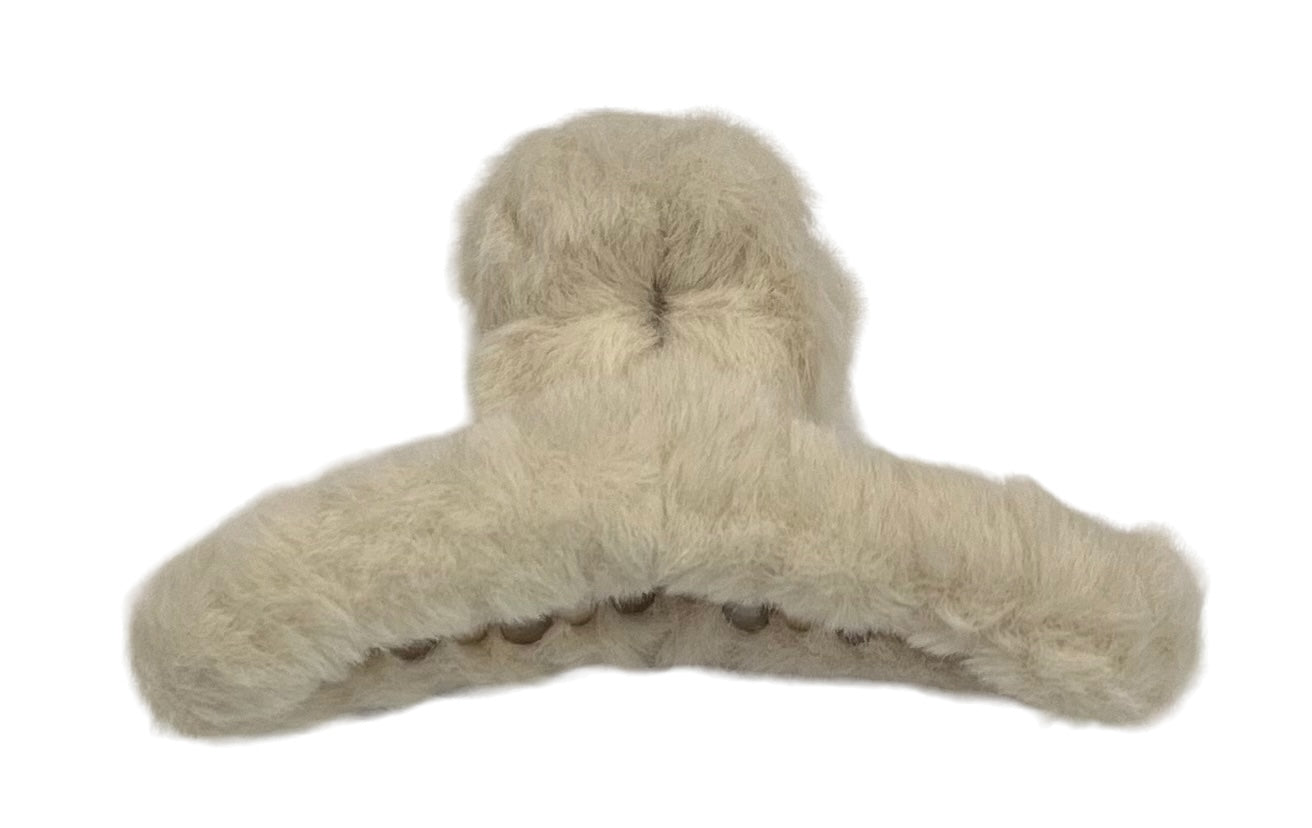 Hair Claws Loop Fluffy 12cm