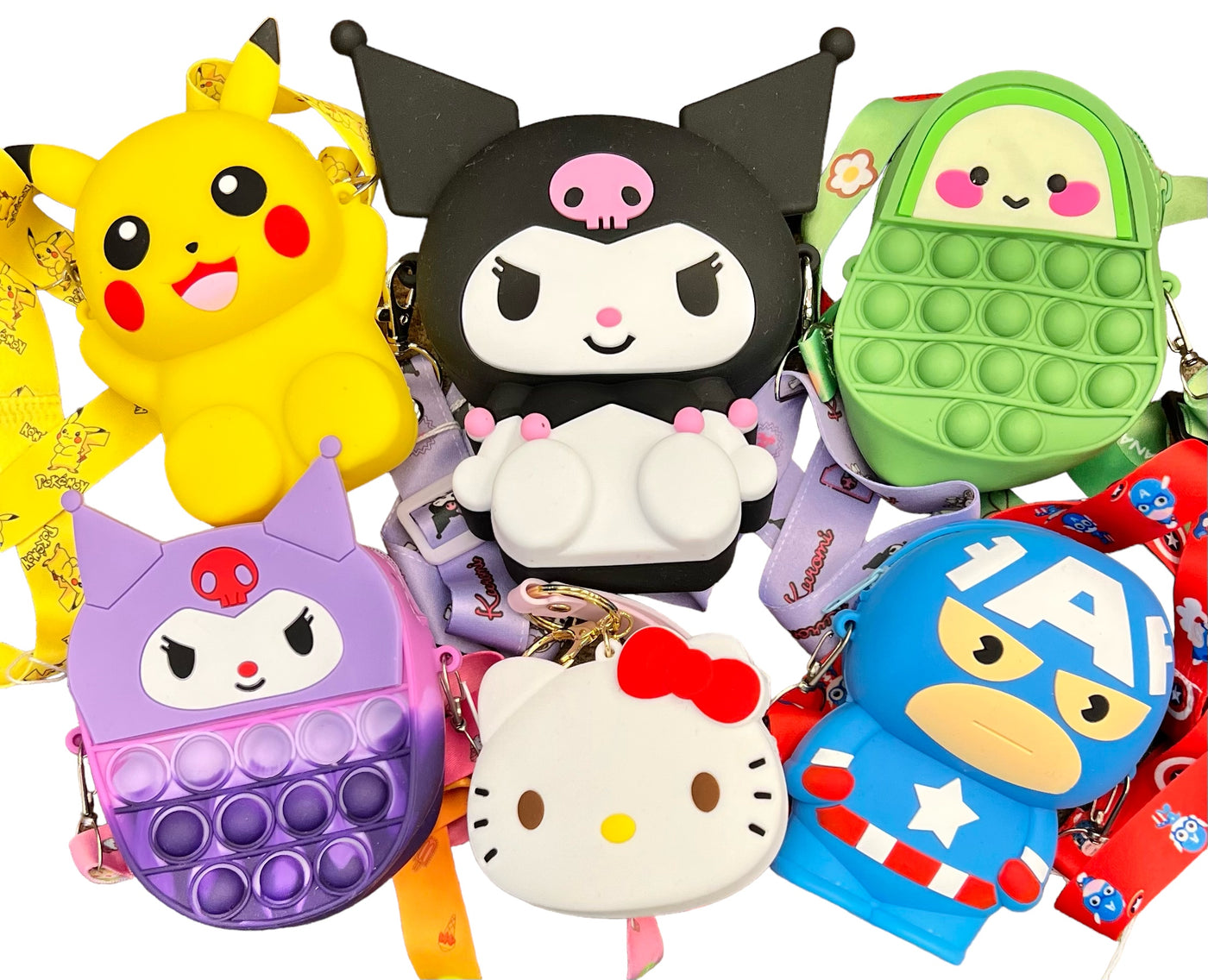 Silicone Bags and Coin Purses