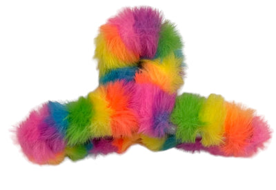 Hair Claws Loop Fluffy 12cm