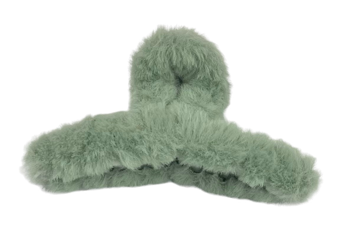 Hair Claws Loop Fluffy 12cm