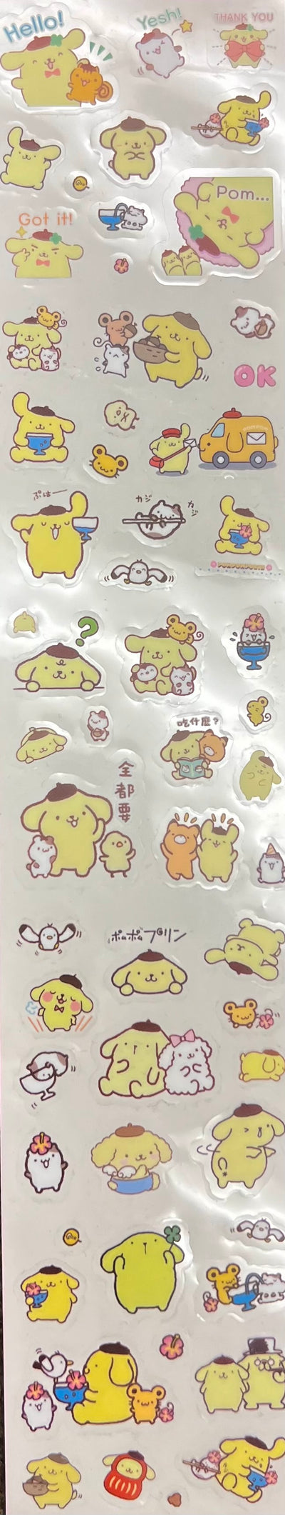 Sanrio, Pokémon ect stickers and Diary sets