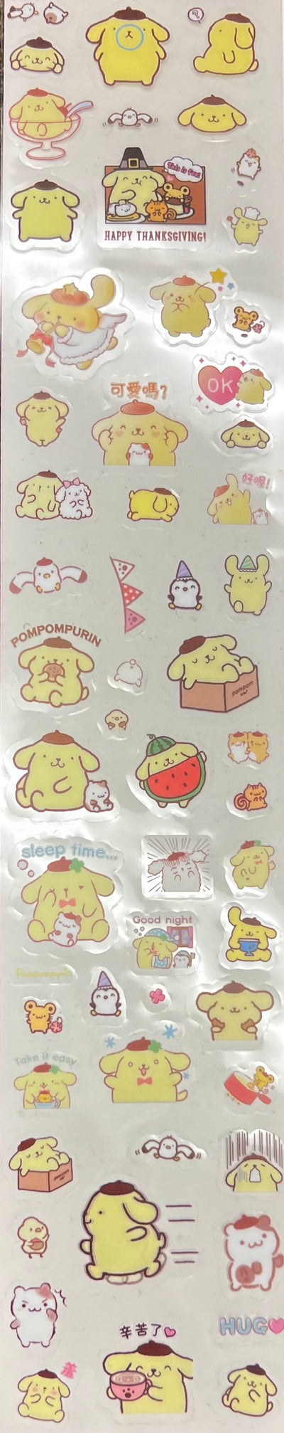 Sanrio, Pokémon ect stickers and Diary sets