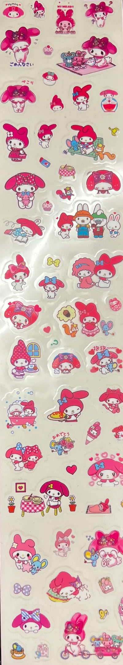 Sanrio, Pokémon ect stickers and Diary sets