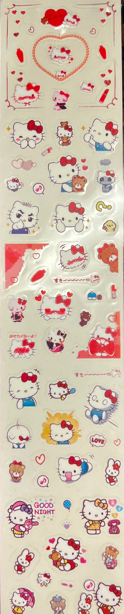 Sanrio, Pokémon ect stickers and Diary sets