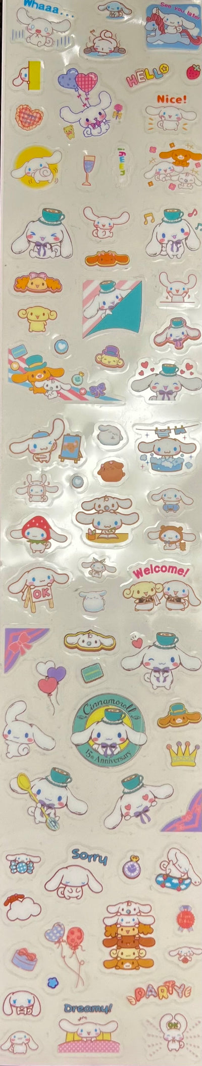 Sanrio, Pokémon ect stickers and Diary sets