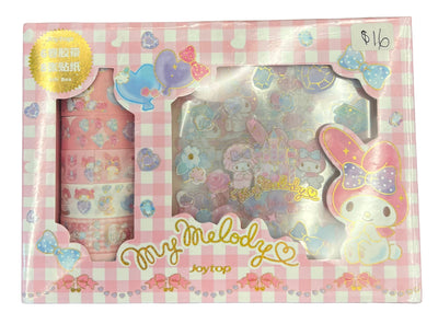 Sanrio, Pokémon ect stickers and Diary sets