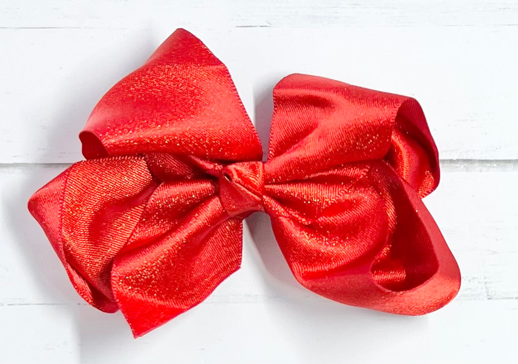 Bows Satin Look 4"