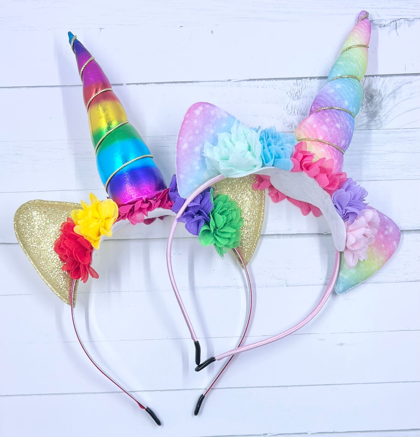 Headbands Rainbow Bright/Pastel Unicorn