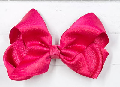 Bows Satin Look 4"