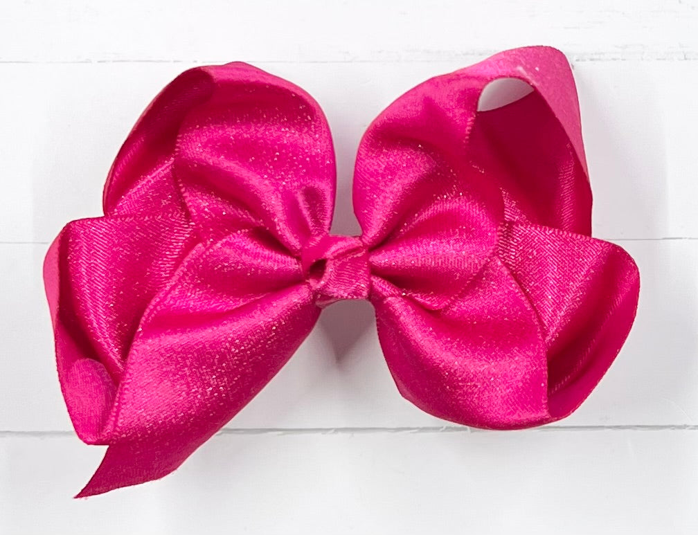 Bows Satin Look 4"