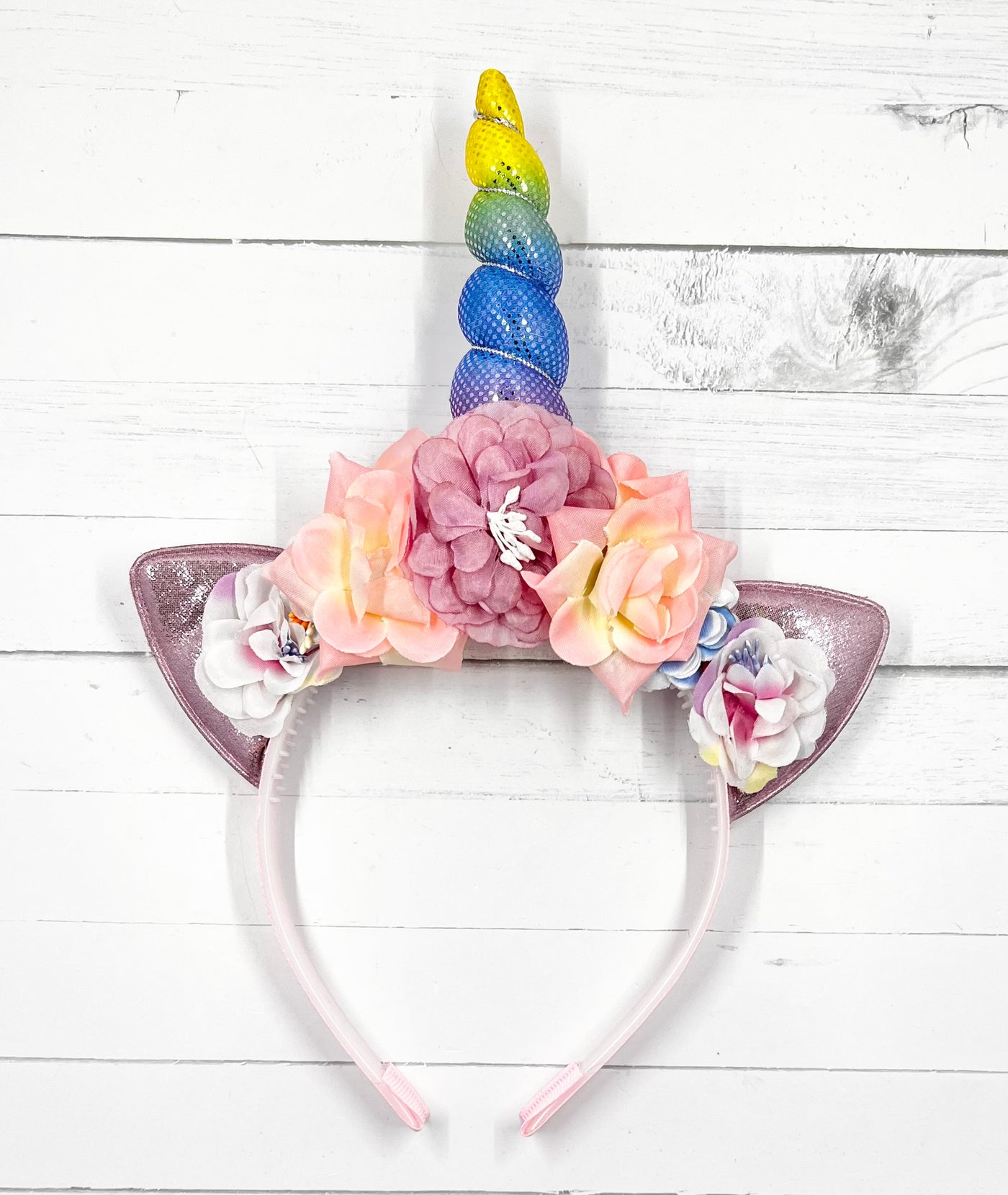 Headbands Rainbow Bright/Pastel Unicorn