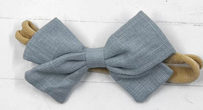 Headband Linen Bow Nylon