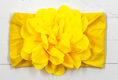 Headbands Flower Nylon Wide