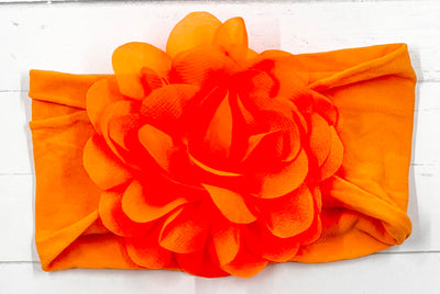 Headbands Flower Nylon Wide