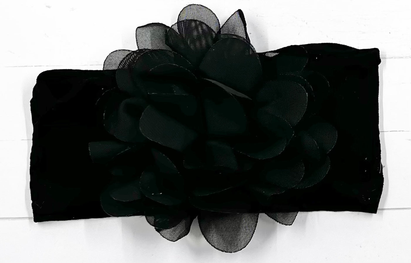 Headbands Flower Nylon Wide