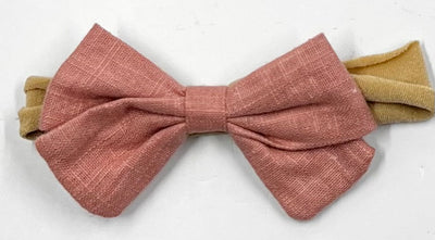 Headband Linen Bow Nylon