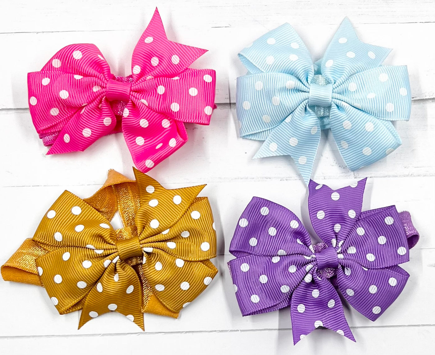 Headbands Spotted Bows