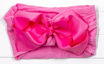 Headbands 4" Bows on Nylon Headband