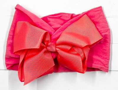 Headbands 4" Bows on Nylon Headband