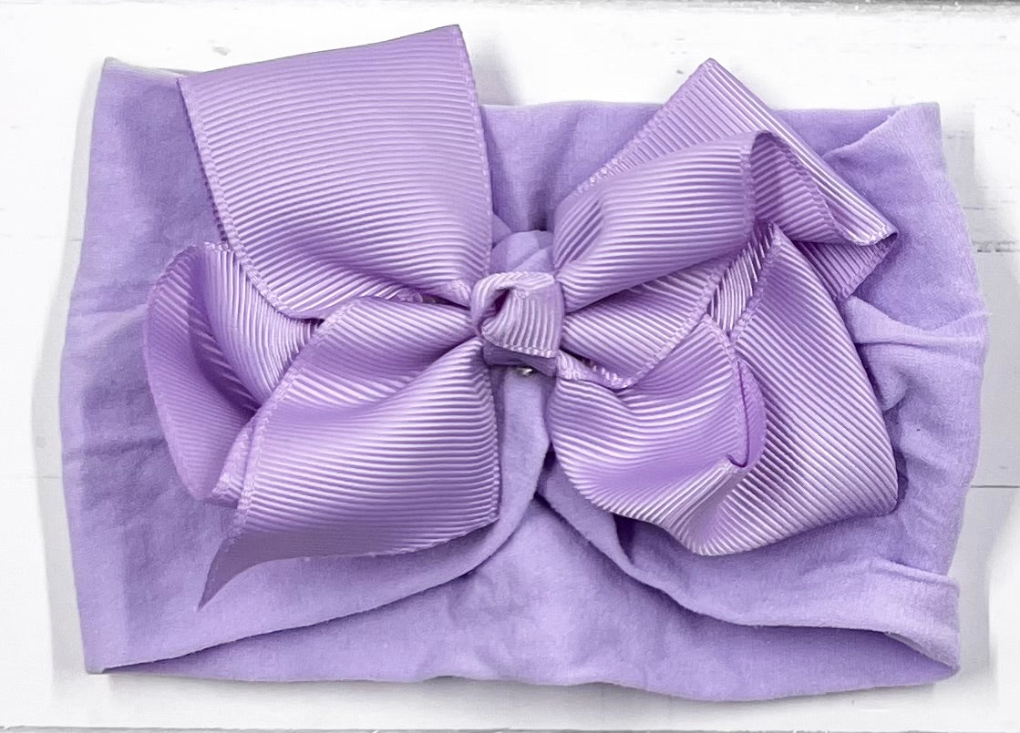 Headbands 4" Bows on Nylon Headband