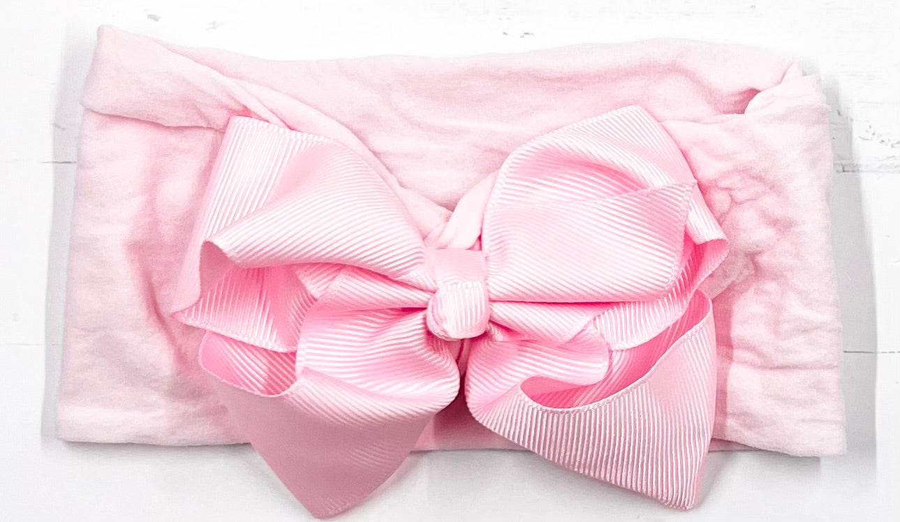 Headbands 4" Bows on Nylon Headband