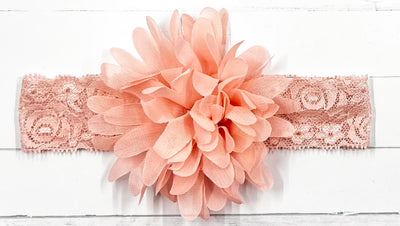 Headbands Flowers Lace Band