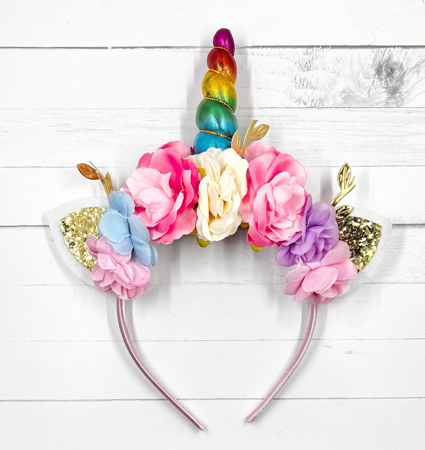 Headbands Rainbow Bright/Pastel Unicorn