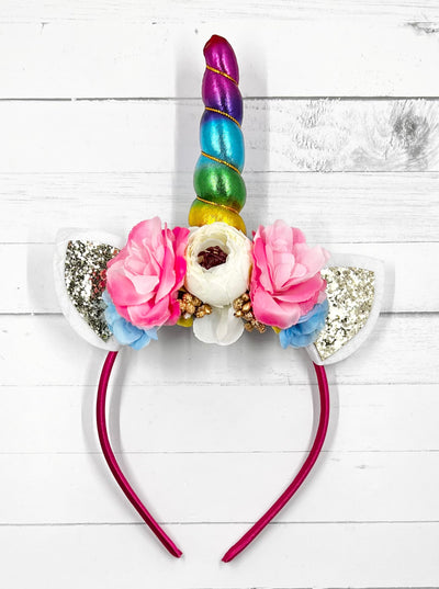 Headbands Rainbow Bright/Pastel Unicorn