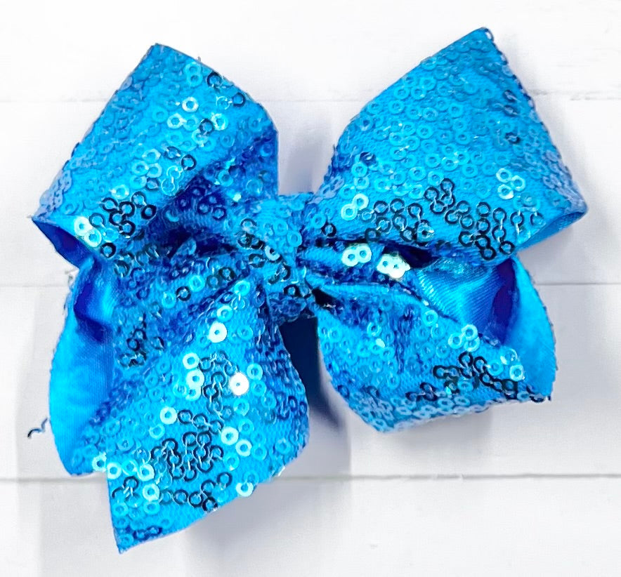 Bows Sequins 4"