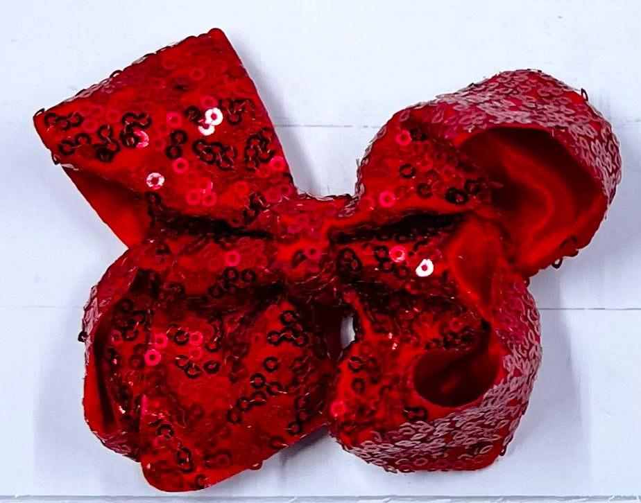 Bows Sequins 4"